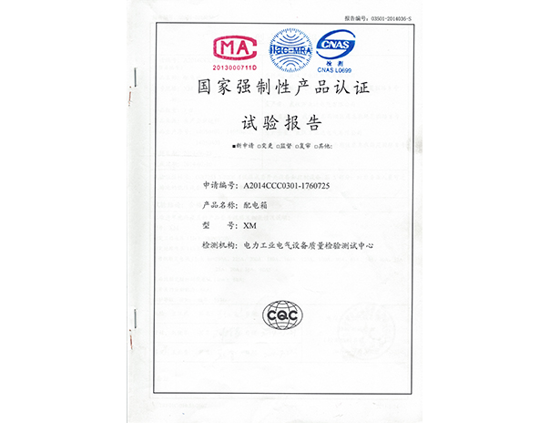 XM試驗(yàn)報告1